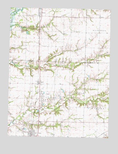 Patoka, IL USGS Topographic Map