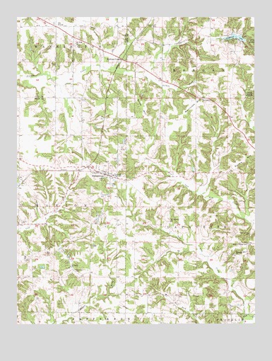 Patricksburg, IN USGS Topographic Map