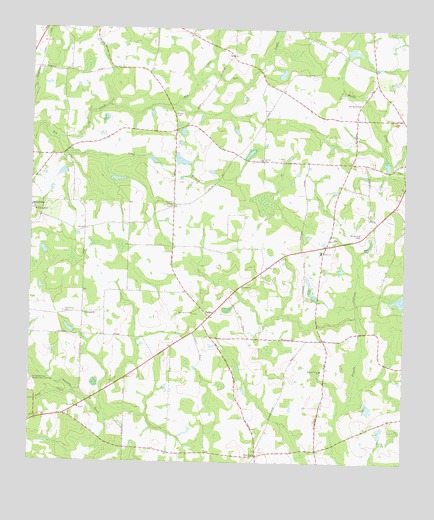 Patten, GA USGS Topographic Map