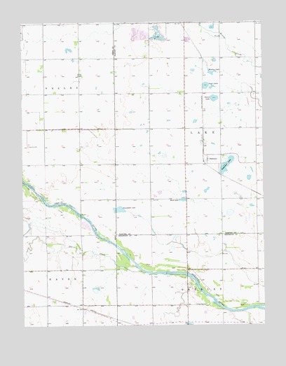 Patterson, KS USGS Topographic Map