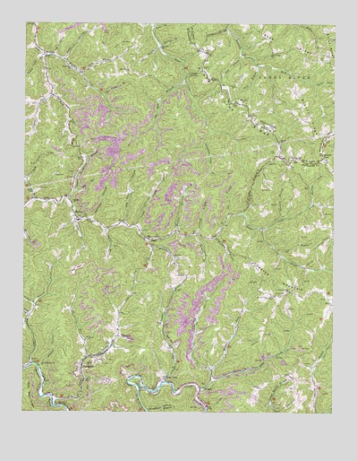 Patterson, VA USGS Topographic Map