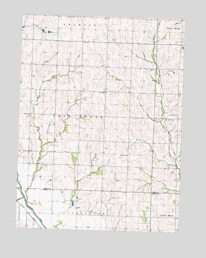 Paul, NE USGS Topographic Map