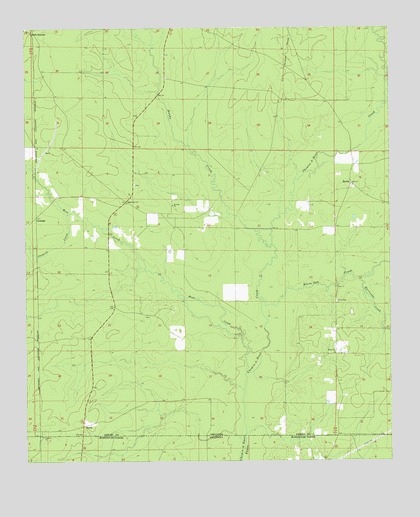 Berlin, AR USGS Topographic Map