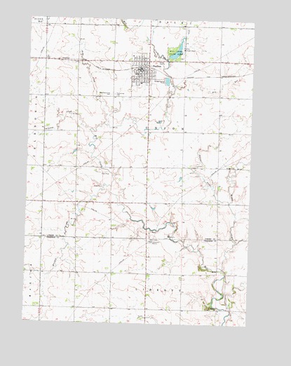 Paullina, IA USGS Topographic Map