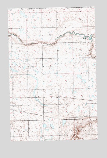Paulson, ND USGS Topographic Map