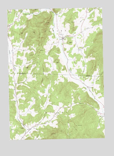 Pawlet, VT USGS Topographic Map