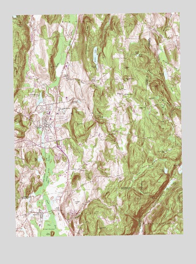 Pawling, NY USGS Topographic Map