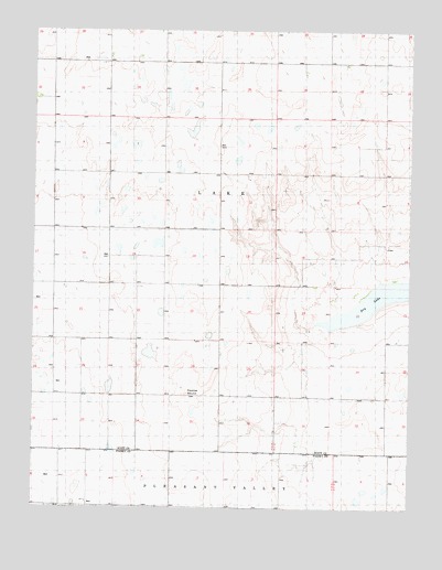 Pawnee Mound, KS USGS Topographic Map