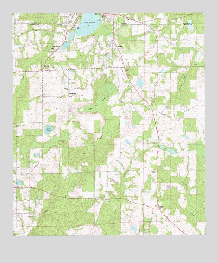 Paxton, FL USGS Topographic Map