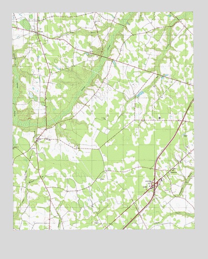 Paxville, SC USGS Topographic Map