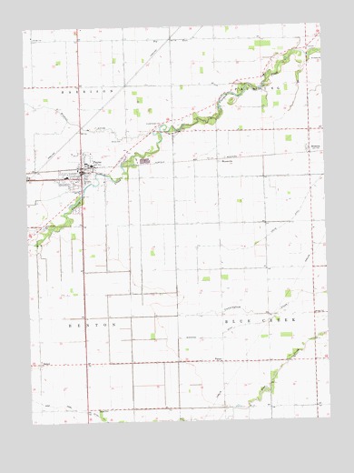 Payne, OH USGS Topographic Map