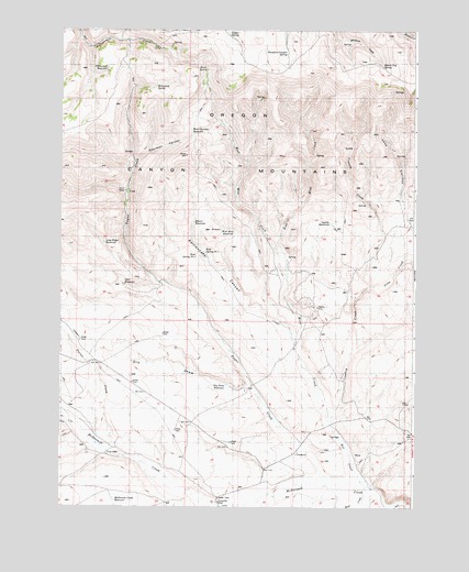Payne Creek, OR USGS Topographic Map