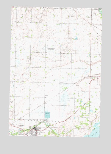 Paynesville, MN USGS Topographic Map