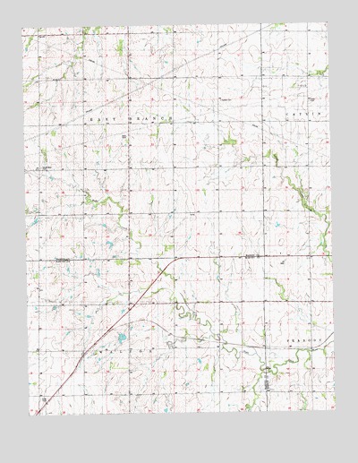 Peabody NW, KS USGS Topographic Map