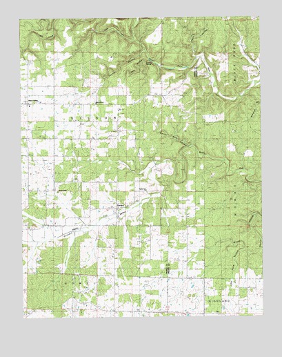 Peace Valley, MO USGS Topographic Map