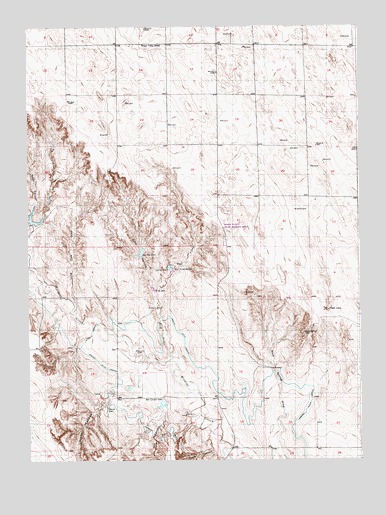 Peace Valley School, CO USGS Topographic Map