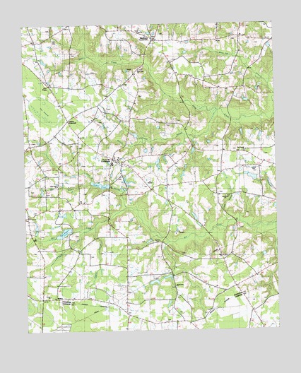 Peacocks Crossroads, NC USGS Topographic Map