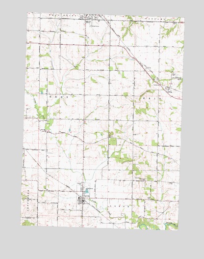 Pearl City, IL USGS Topographic Map