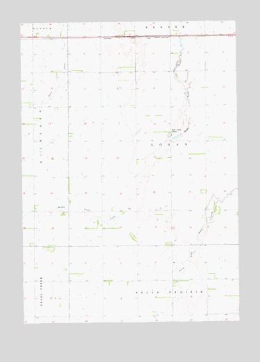 Pearl Creek Colony, SD USGS Topographic Map
