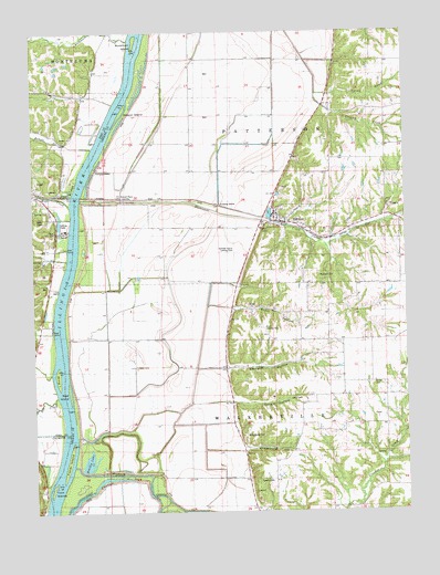 Pearl East, IL USGS Topographic Map