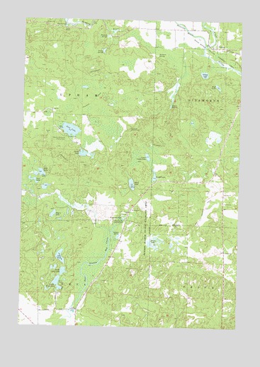 Pearson, WI USGS Topographic Map