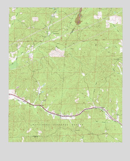 Pearson, AL USGS Topographic Map