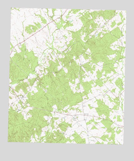 Pearsons Chapel, TX USGS Topographic Map