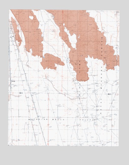 Pearsonville, CA USGS Topographic Map