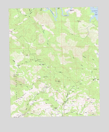 Pebblestone Shut-in, CA USGS Topographic Map