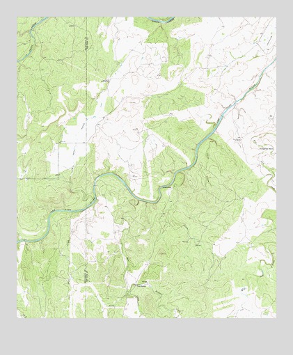Pecan Springs, TX USGS Topographic Map