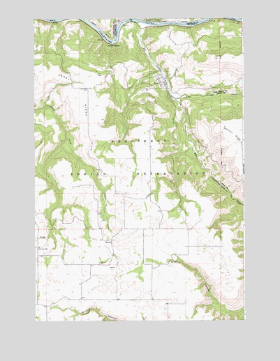 Peck, ID USGS Topographic Map