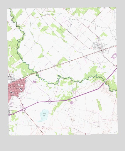 Pecos East, TX USGS Topographic Map