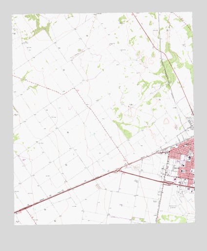 Pecos West, TX USGS Topographic Map