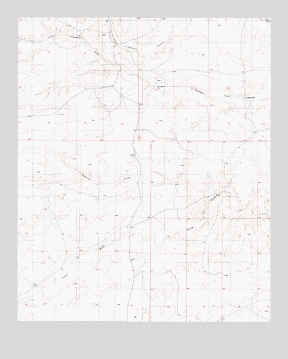 Pedernal Arroyo, NM USGS Topographic Map