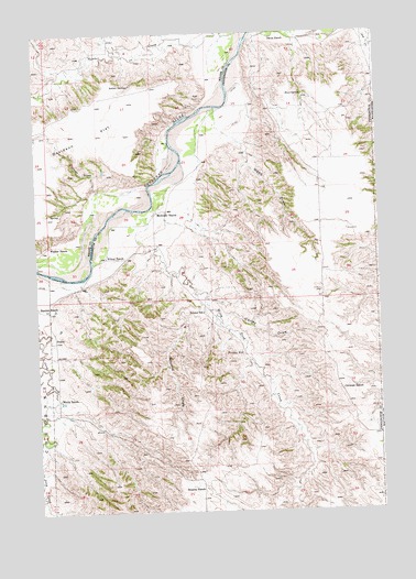 Pedro, SD USGS Topographic Map