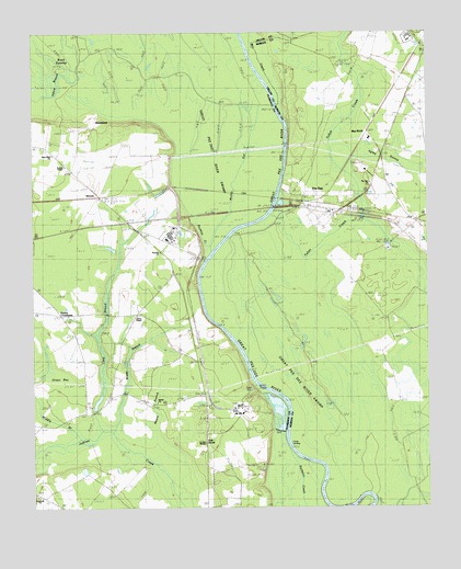 Pee Dee, SC USGS Topographic Map