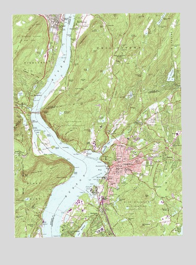 Peekskill, NY USGS Topographic Map