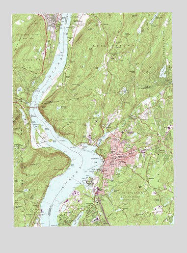 Peekskill, NY USGS Topographic Map