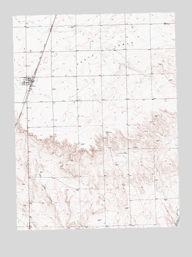 Peetz, CO USGS Topographic Map