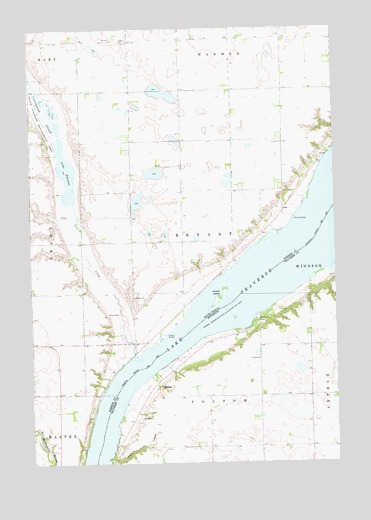Peever NE, SD USGS Topographic Map