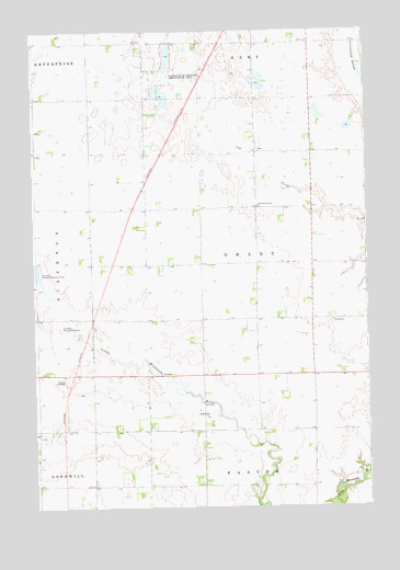 Peever NW, SD USGS Topographic Map