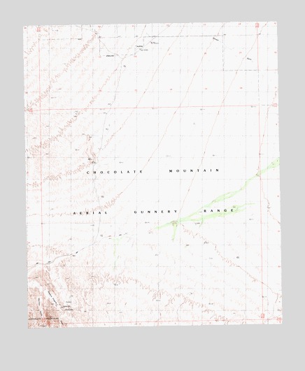 Pegleg Well, CA USGS Topographic Map