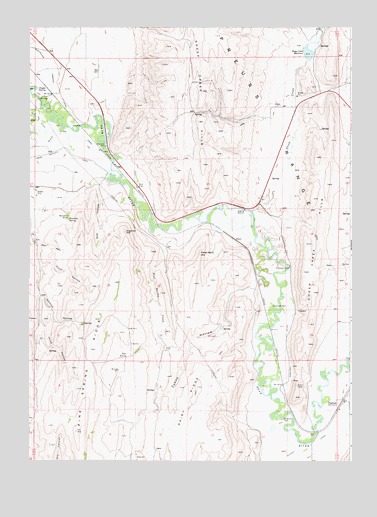 Pegram, ID USGS Topographic Map