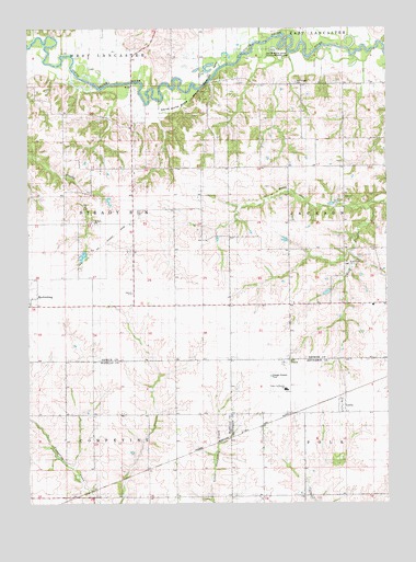 Pekin, IA USGS Topographic Map