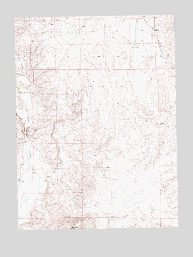 Peko Peak, NV USGS Topographic Map