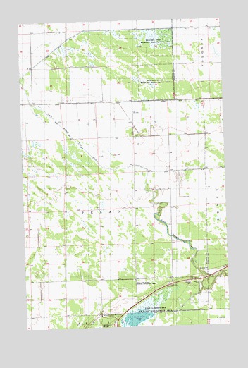Pelan, MN USGS Topographic Map