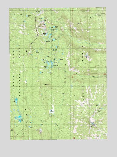 Pelican Butte, OR USGS Topographic Map