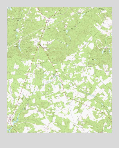 Pelion East, SC USGS Topographic Map