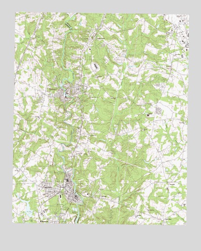 Pelzer, SC USGS Topographic Map