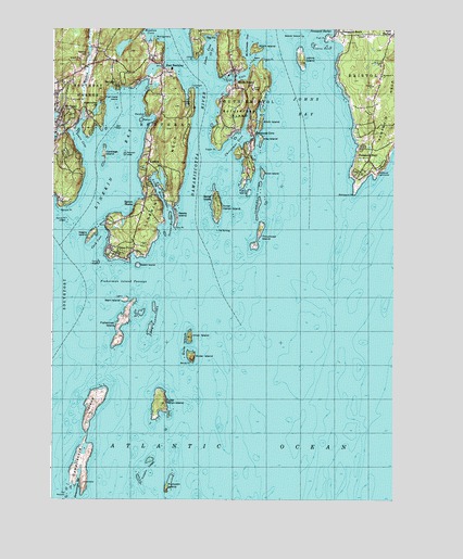Pemaquid Point, ME USGS Topographic Map